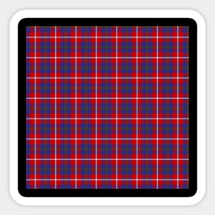 Galloway Red Plaid Tartan Scottish Sticker